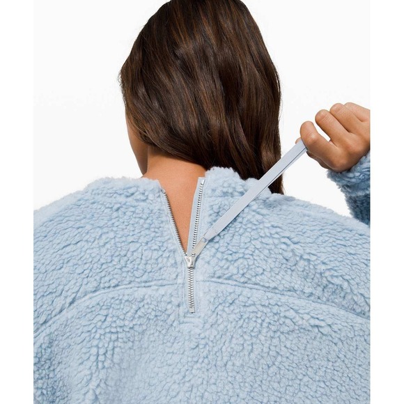 Lululemon Blue Wool Whenever Crew Size 6 - Picture 14 of 14